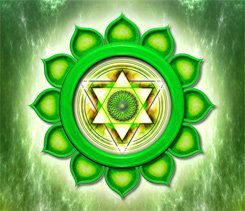 Chakra 4 Heart Green Symbol